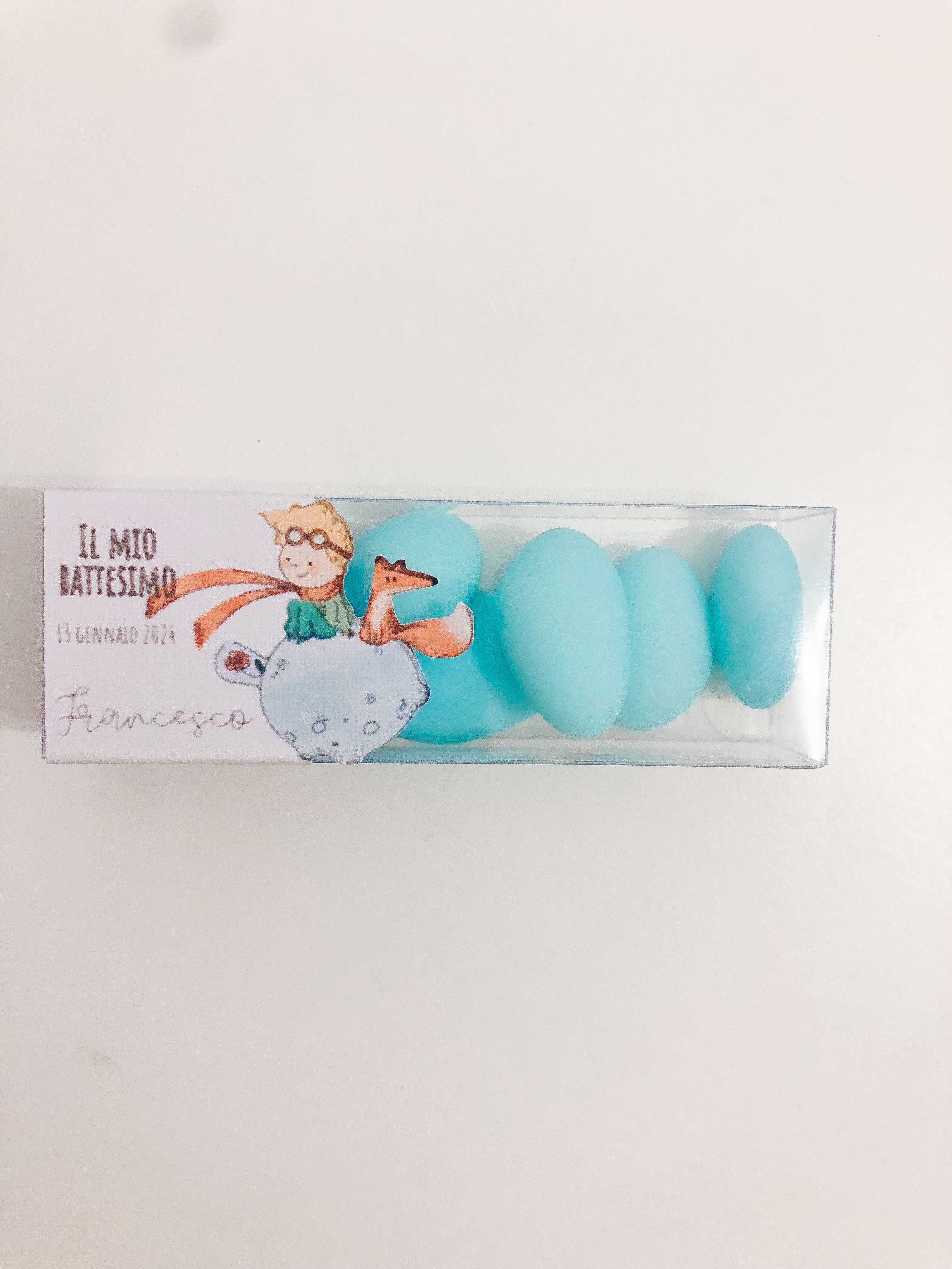 5 Bomboniere Scatoline Portaconfetti A Forma Di Mela, Plastica Rigida, Diametro 5 Cm, Per Cerimonie E Segnaposto - 2