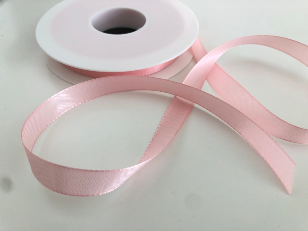 Nastrino in raso Rosa chiaro