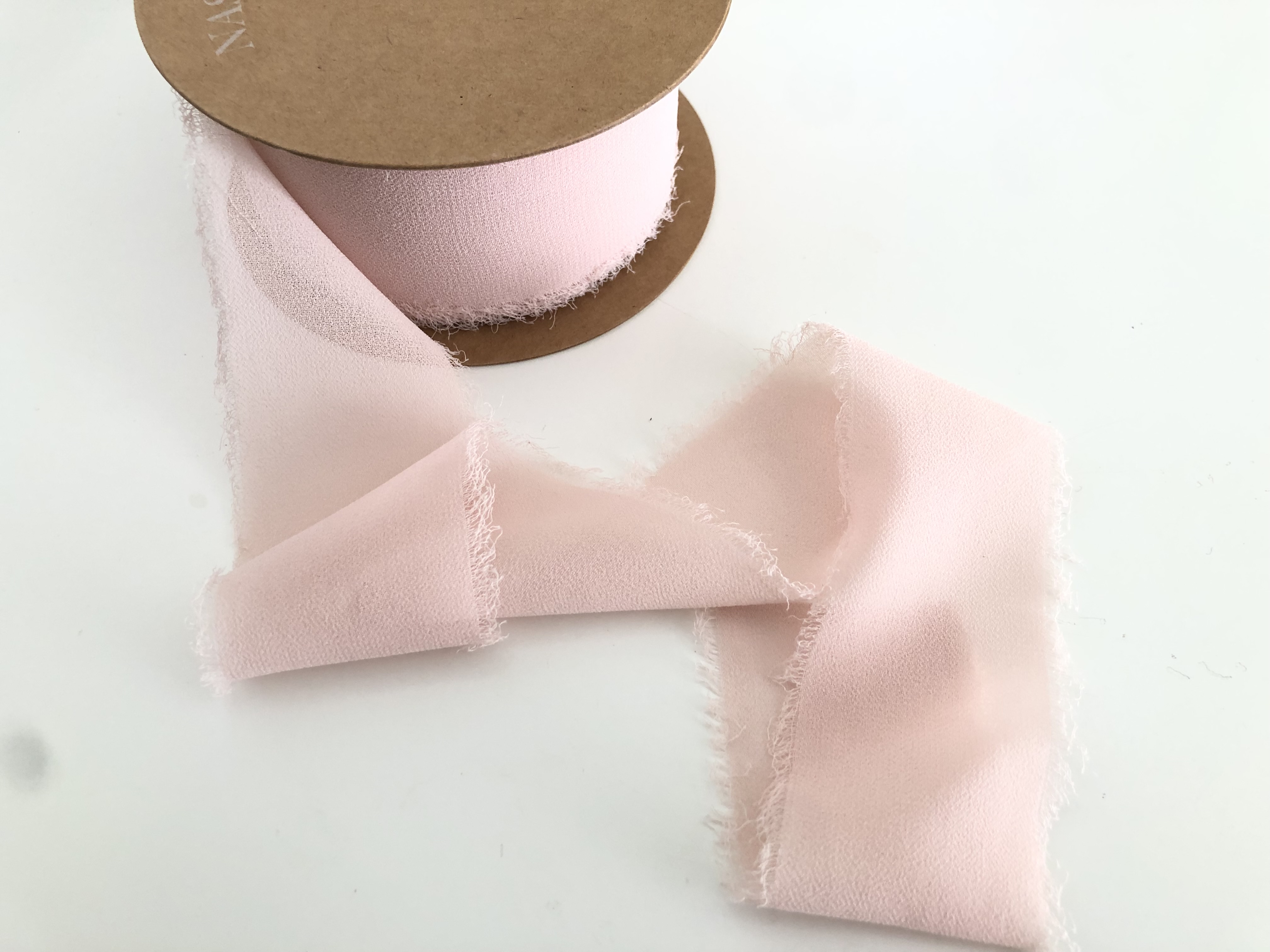 Nastrino in chiffon rosa