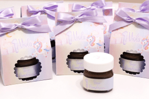Bomboniera nutellina con packaging personalizzabile