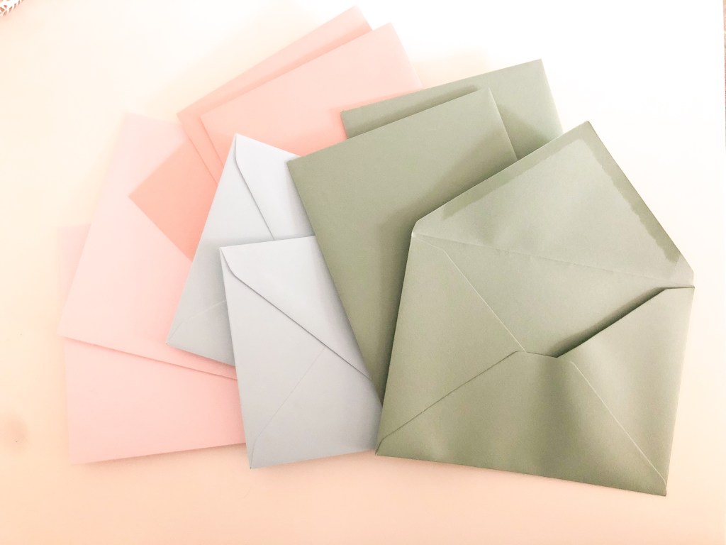 Busta classica per partecipazione matrimonio