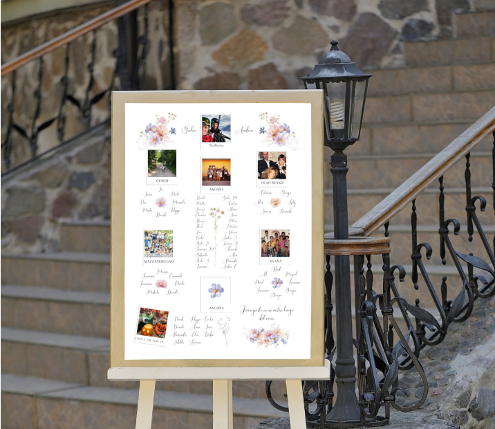 Tableau du marriage